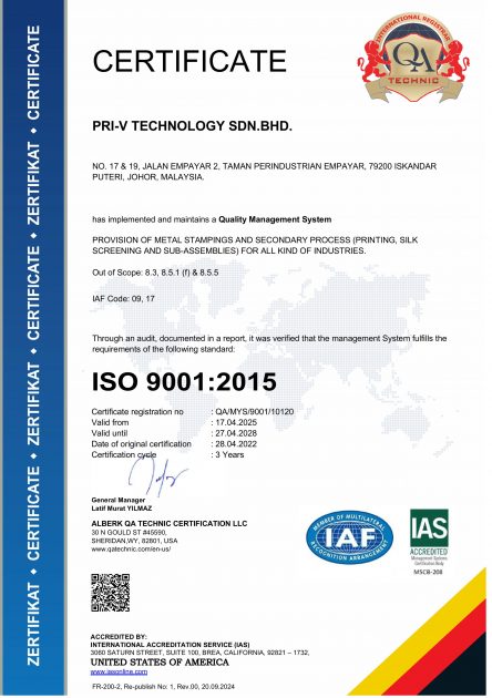QA-MYS-9001-10120 rev250525 QA-MYS-9001-10120 rev250525